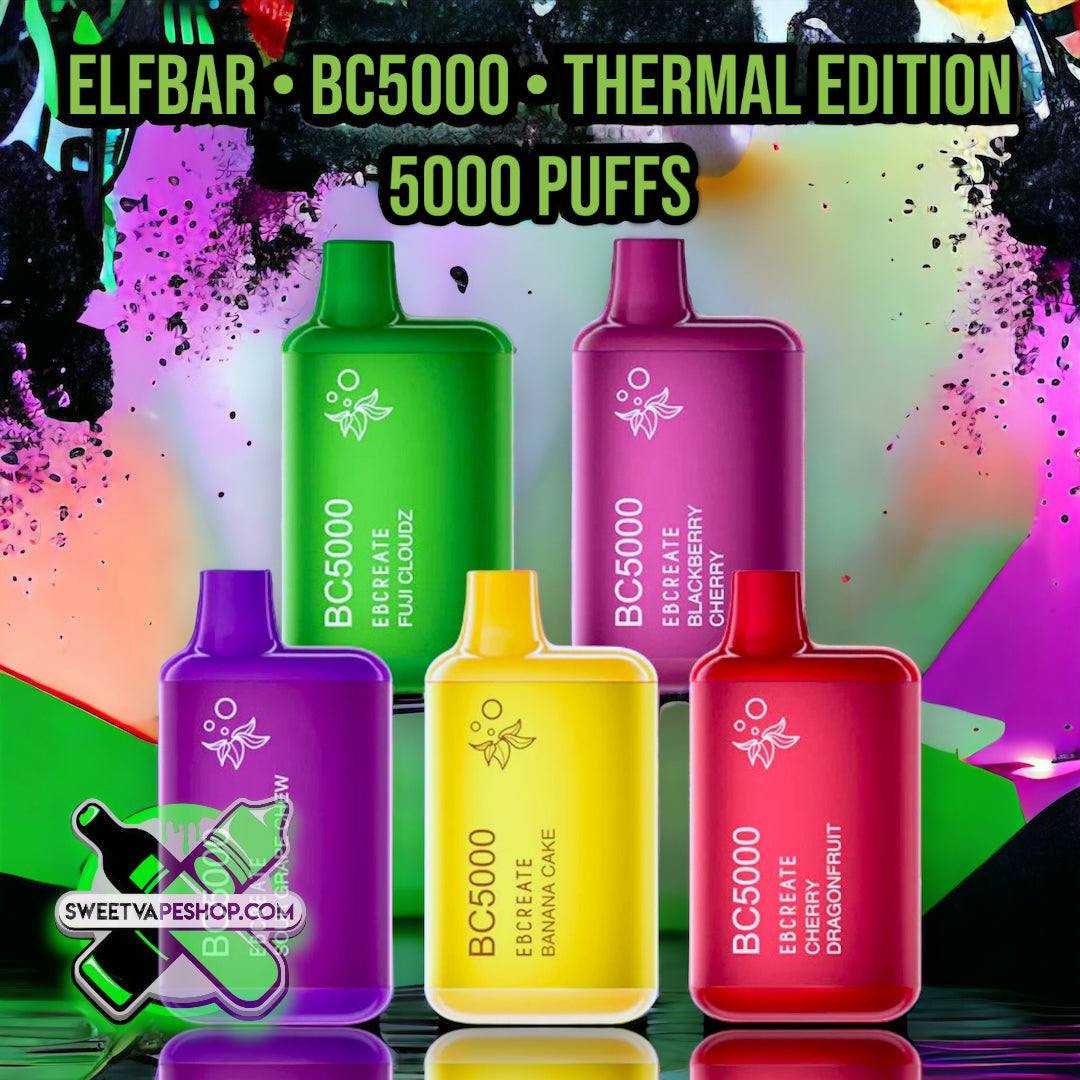 Elfbar - BC5000 - Thermal Edition - 5000 Puff Disposable