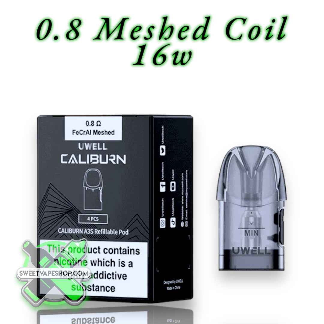 Uwell - Caliburn A3S Pods 4-Pack