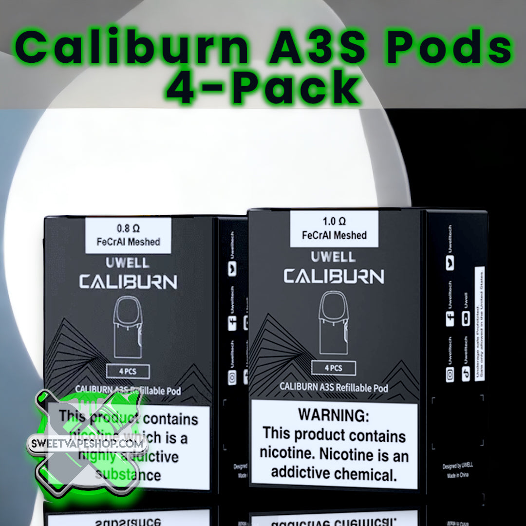 Uwell - Caliburn A3S Pods 4-Pack