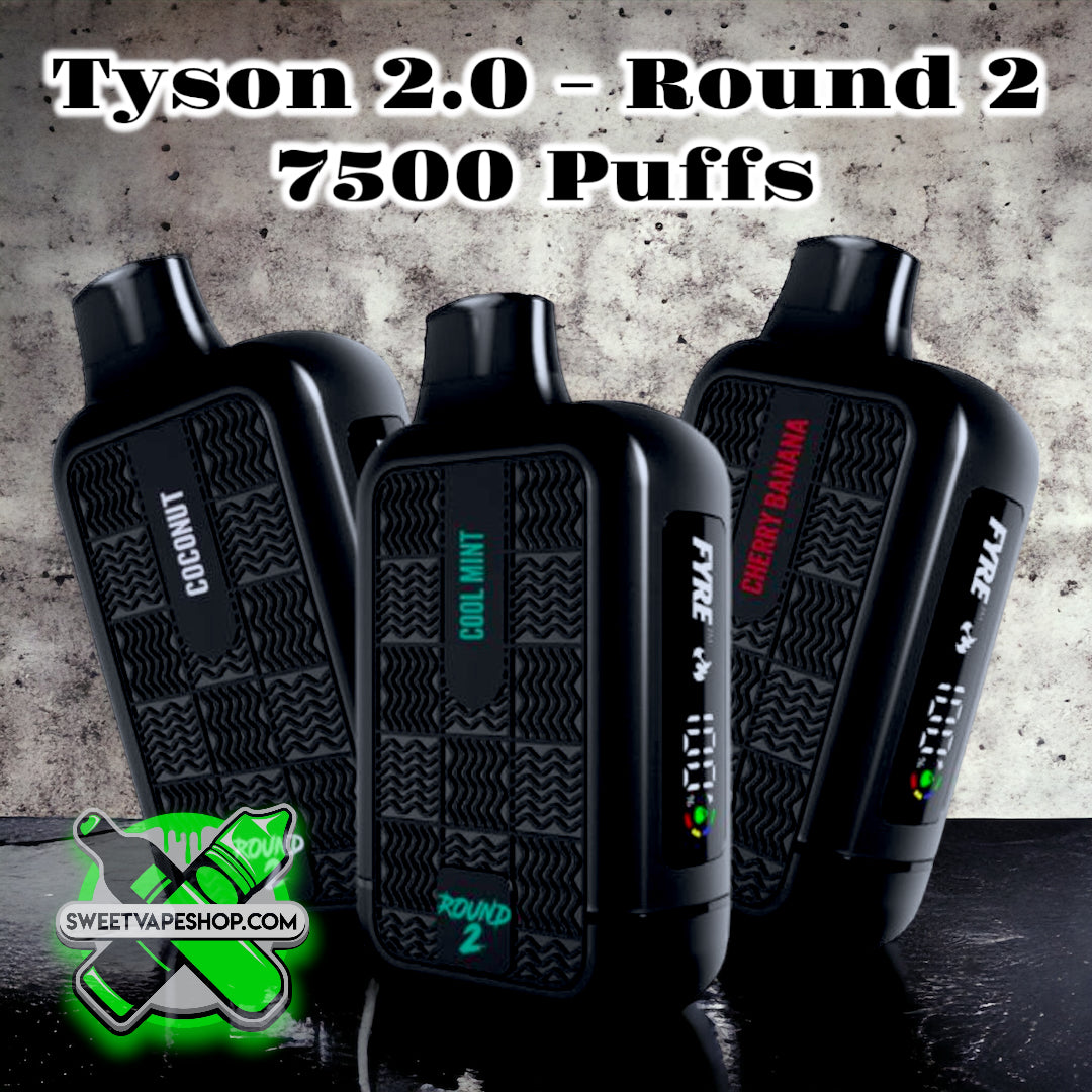 Tyson 2.0 - Round 2 - 7500 Puff Disposable
