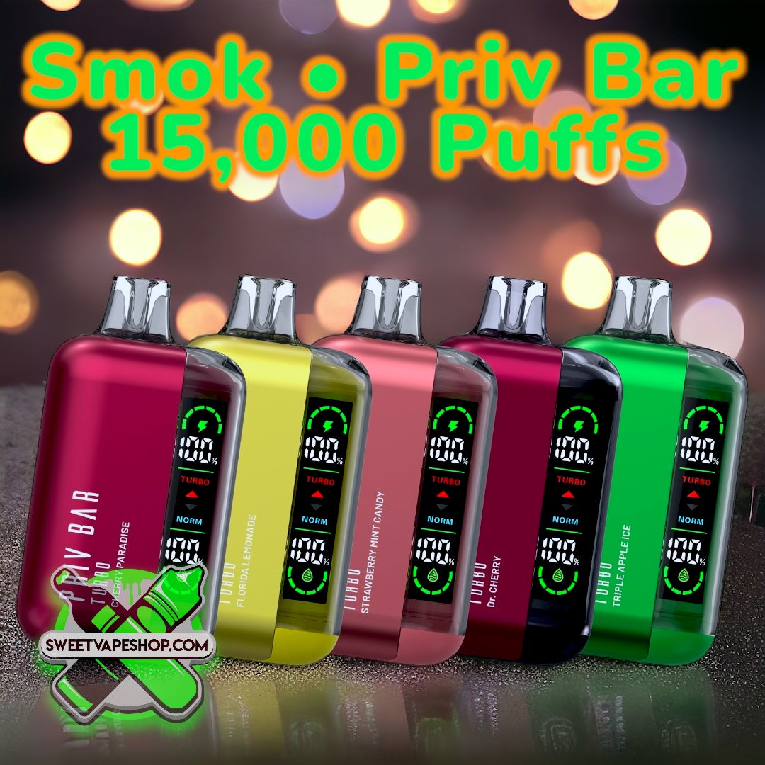 Smok - Priv Bar Turbo Disposable 15,000 Puffs