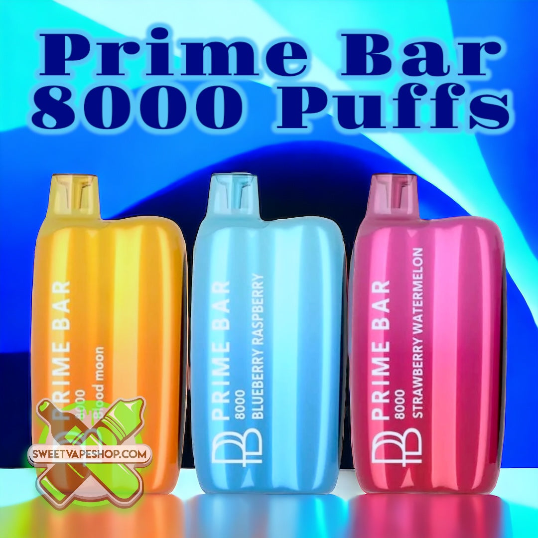 PrimeBar - PrimeBar Disposable 8,000 Puffs