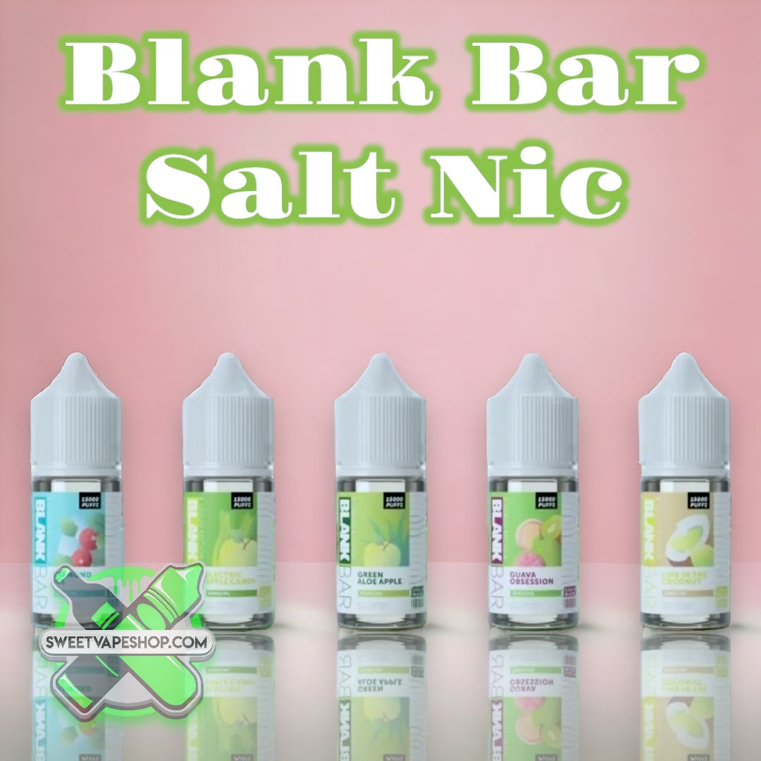 Blank Bar - Salt Nicotine 30ml