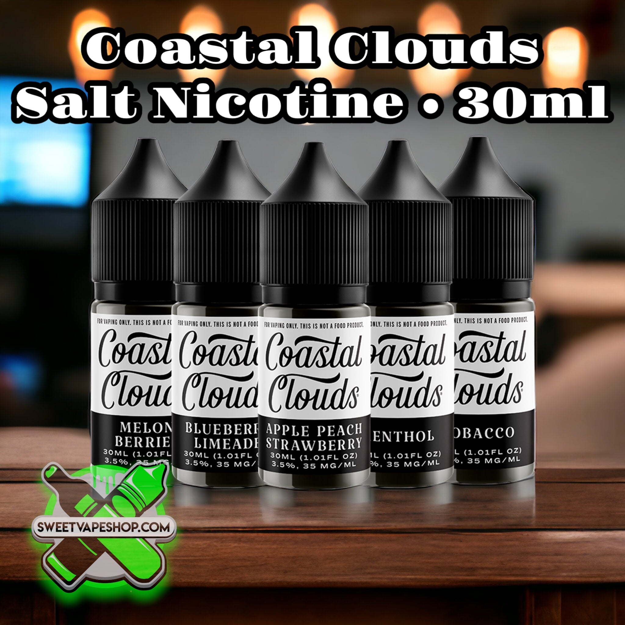 Coastal Clouds - Salt Nicotine 30ml