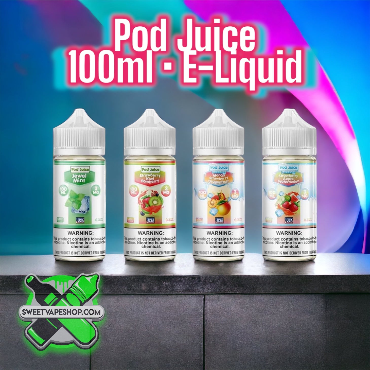 Pod Juice - 100ml E-Juice