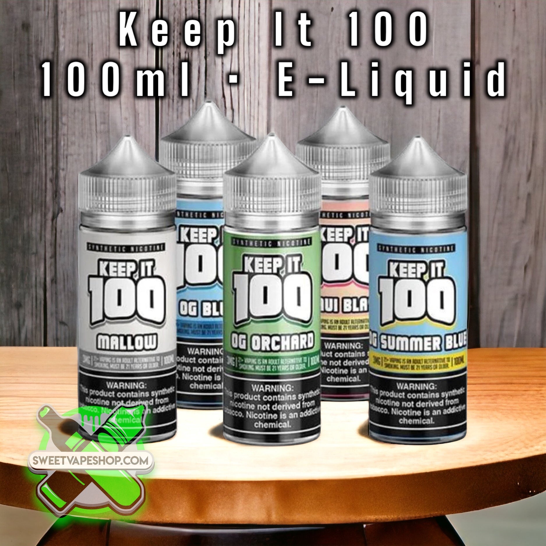 Keep It 100 - 100ml E-Juice