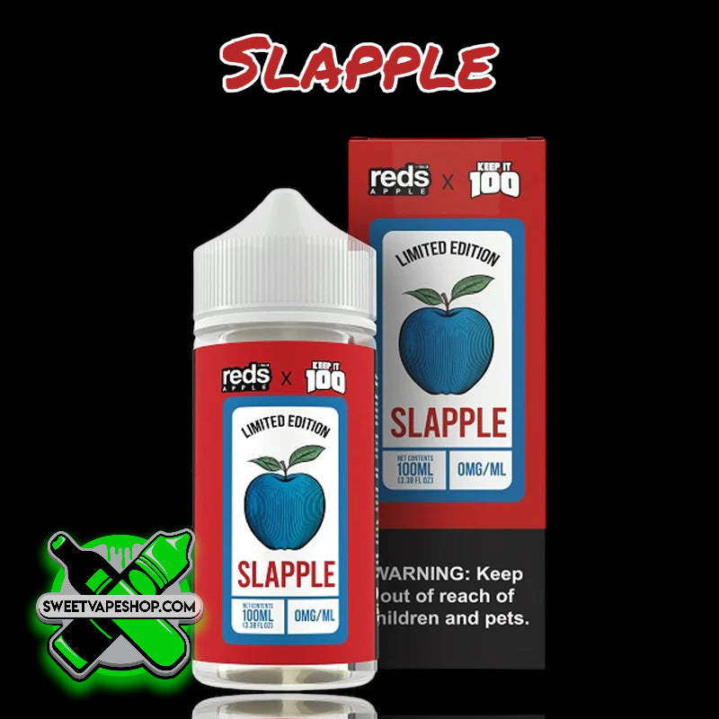 Daze x Keep It 100 - Slapple 100ml E-Juice