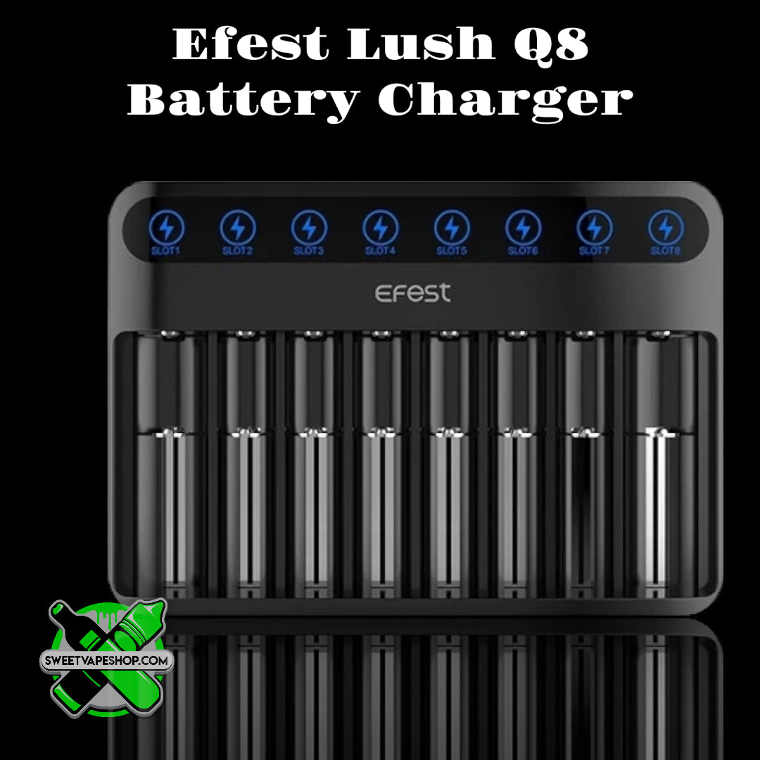 Efest - Lush Q8 8-Bay Charger