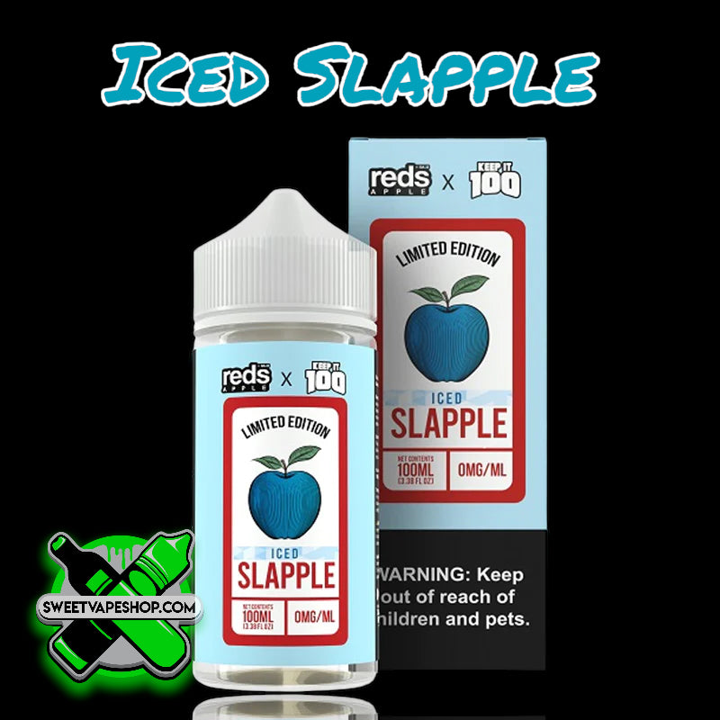 Daze x Keep It 100 - Slapple 100ml E-Juice