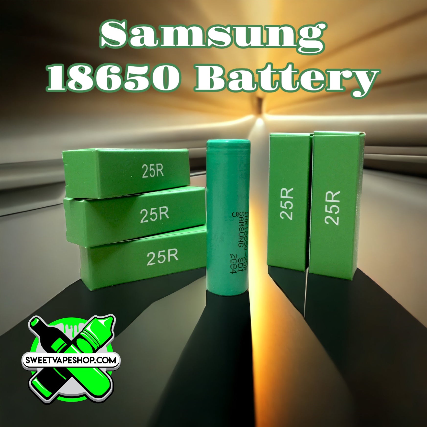 Samsung - 25R 2500mah 18650 Battery