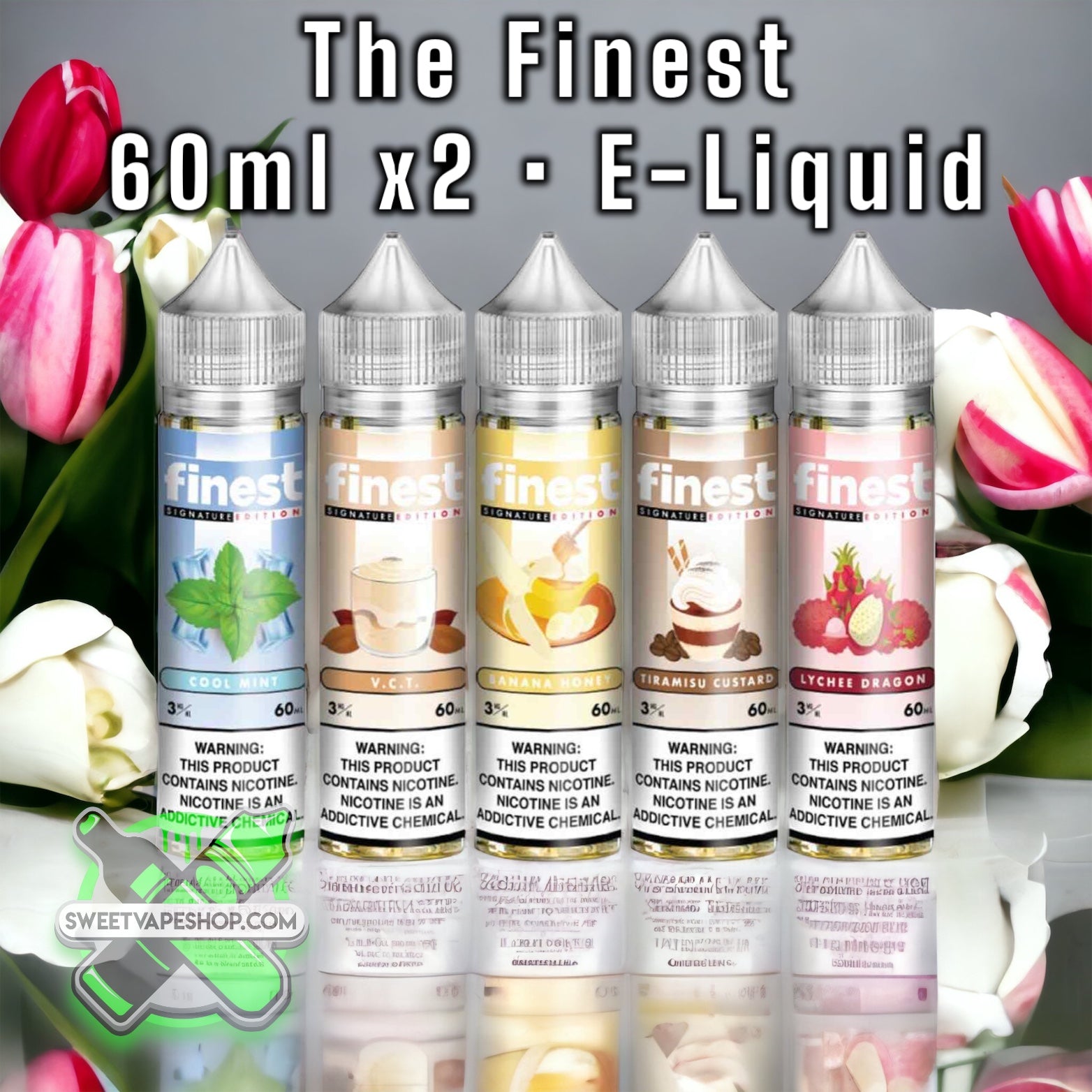 The Finest - 2x60ml E-Liquid 120ml