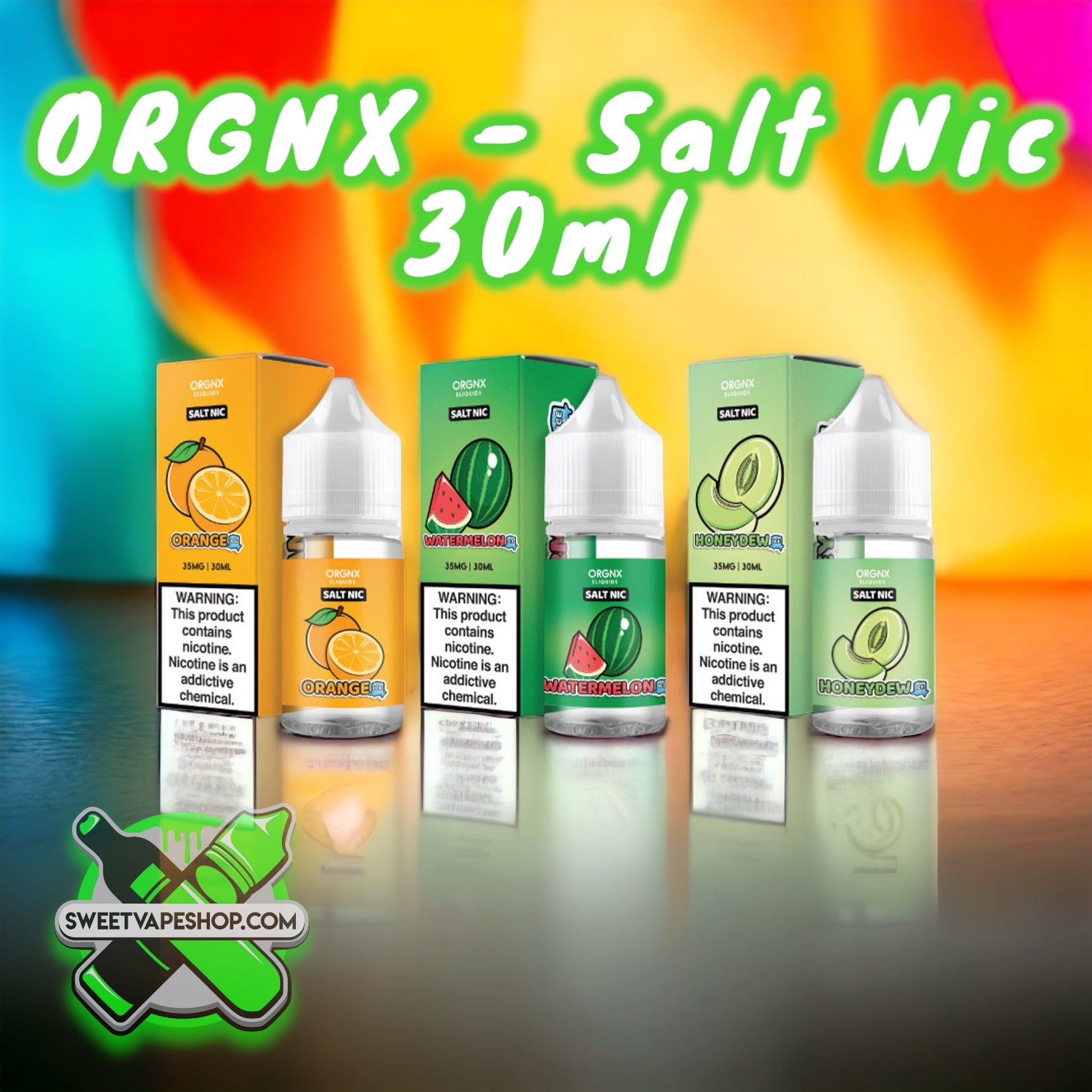 ORGNX - Salt Nicotine 30ml
