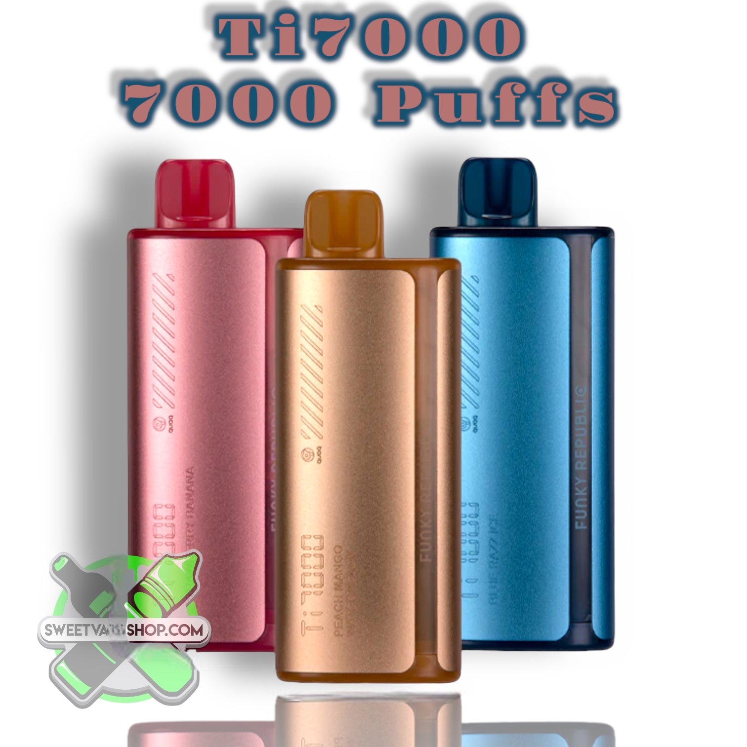 Funky Republic - Ti7000 Disposable Vapes 7000 Puffs