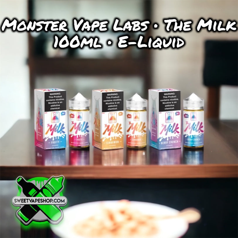 Monster Vape Labs - The Milk - 100ml E-Juice