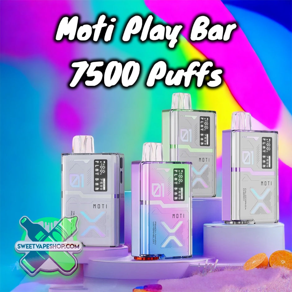 Moti - Play Bar Disposable Vape 7500 Puffs